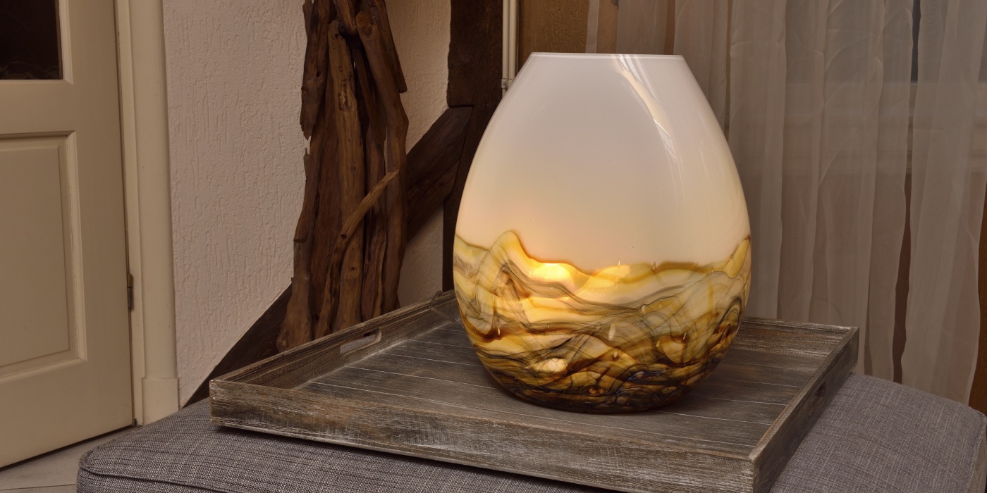 Hoe wordt onze glas kunst gemaakt?